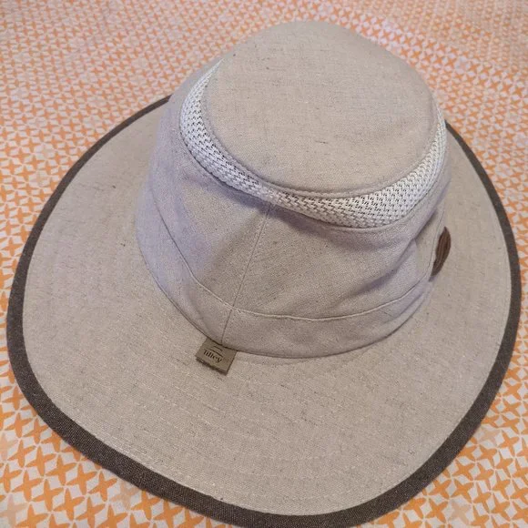 Tilley Mashup Airflo Hat, Sand Tilley TMH55 Mashup Airflo Hat Sand/Sand – The Hat Company main image 4